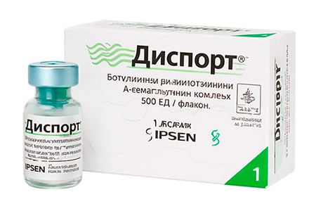 Ботулинотерапия препаратом Диспорт лиофилизат